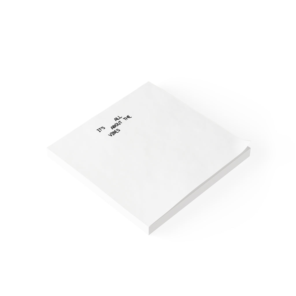 The Vibes Note Pad