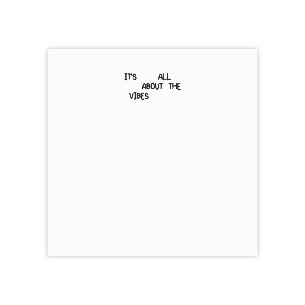 The Vibes Note Pad