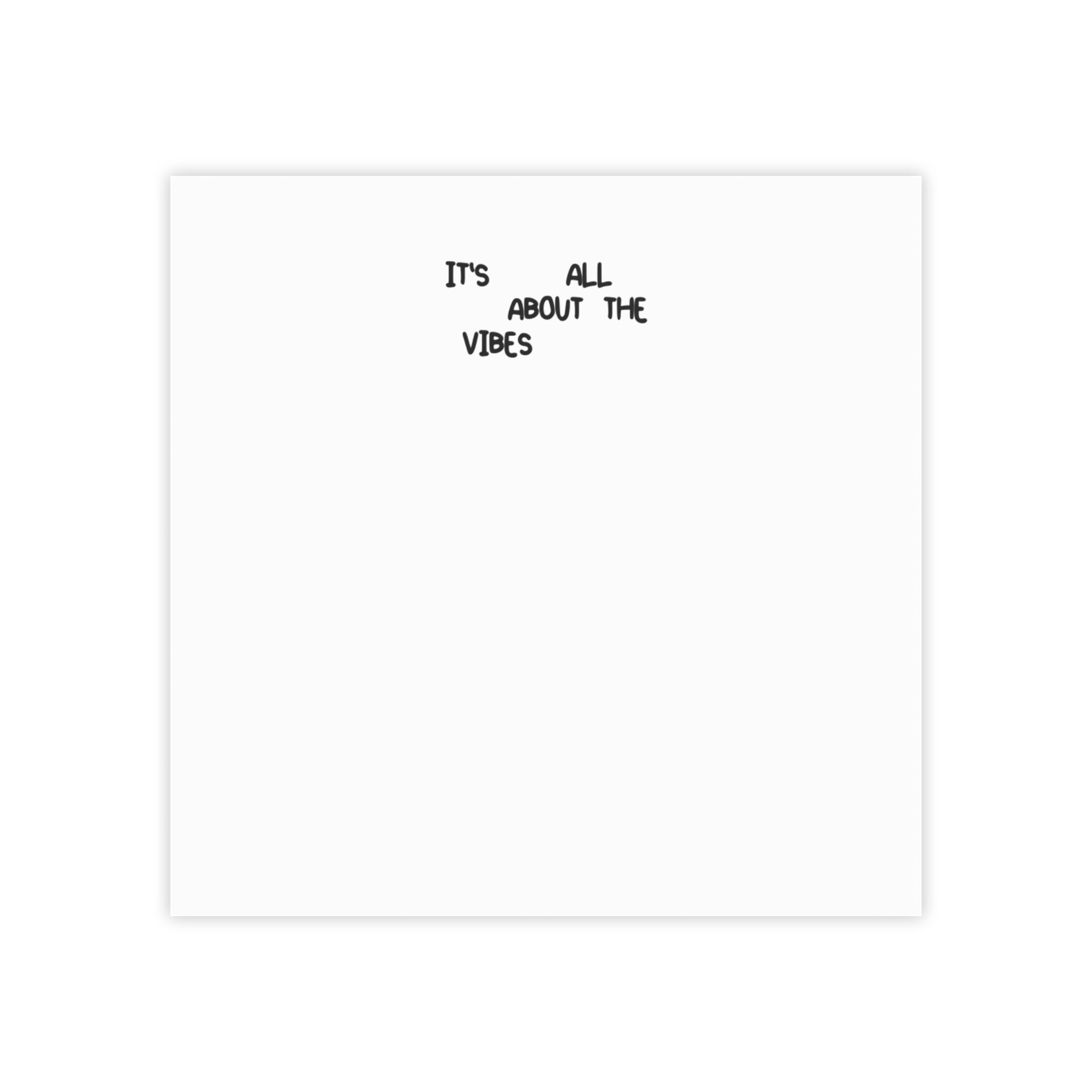 The Vibes Note Pad