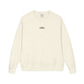 Graphic Crewneck Sweatshirt — "The Vibes" Minimal Front + Bold Back Design