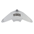 VIBES,sweatshirt,mockneck,unisex,everyday,varsity